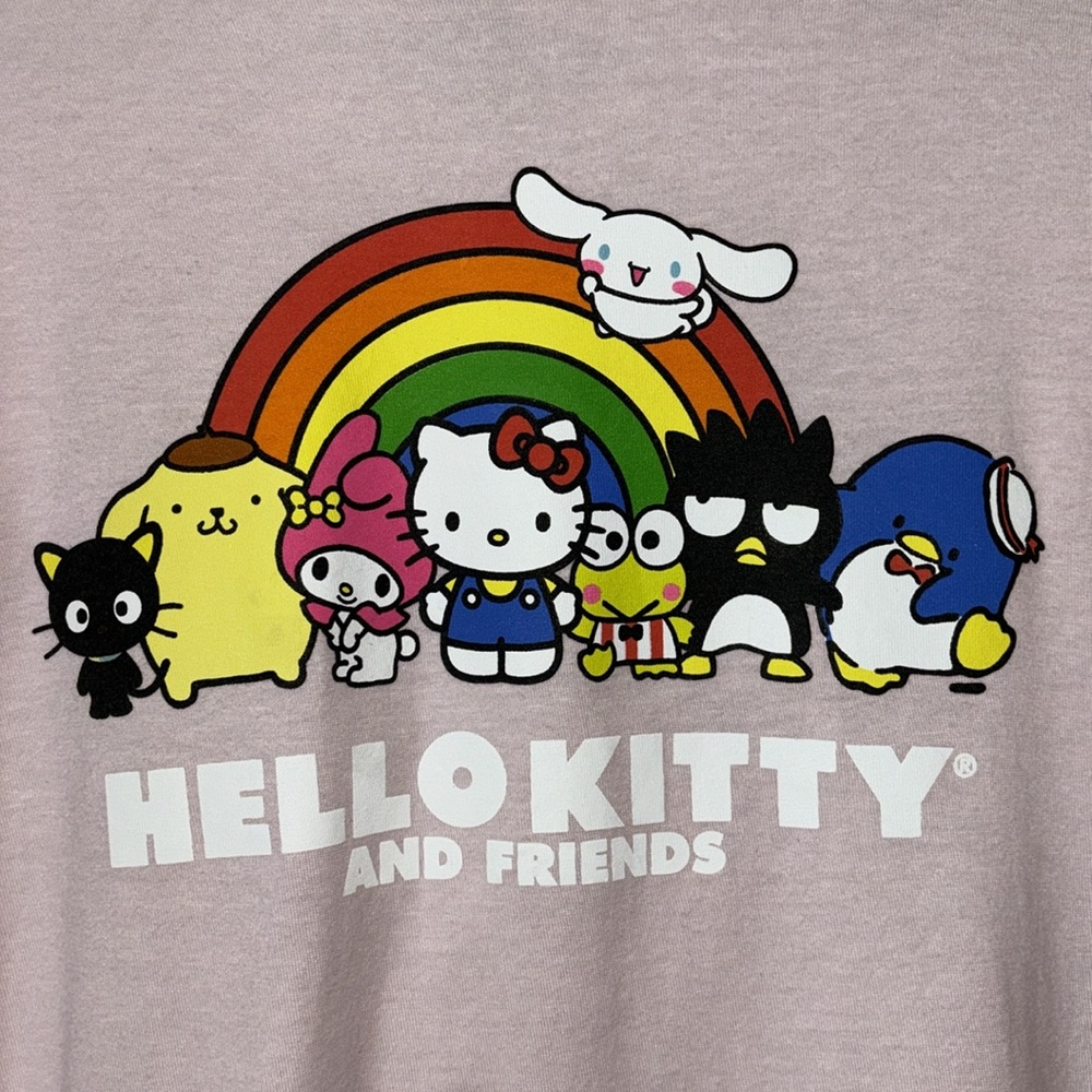 NWOT SANRIO HELLO KITTY AND FRIENDS GRAPHIC TEE